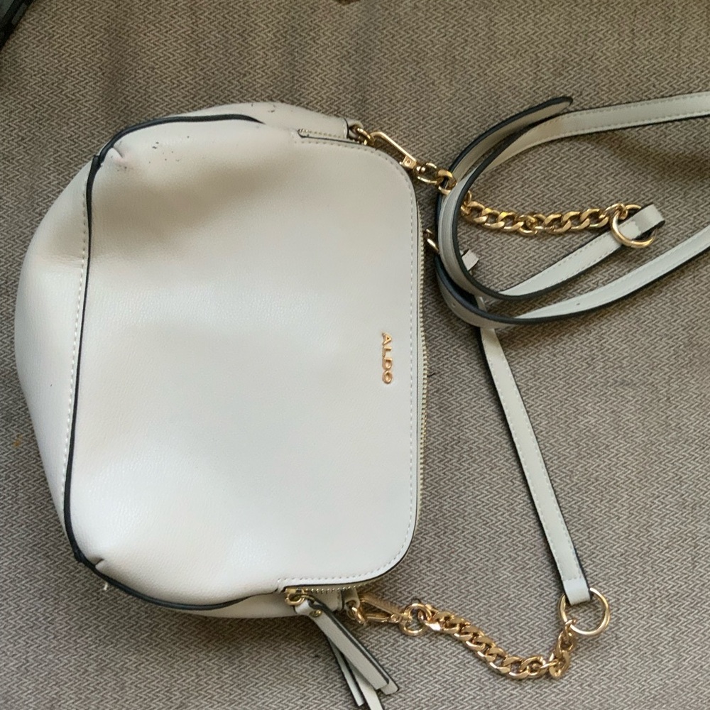 ALDO Cream Crossbody Bag